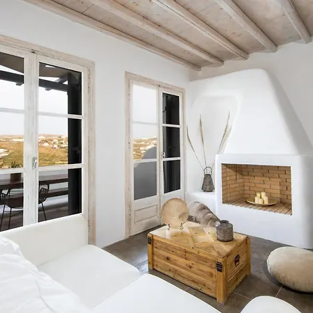 Mykonos-ornos -vilas Angel Alice Demi -pool Holidays With View Vila