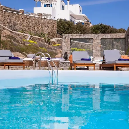 Willa Mykonos-ornos -vilas Angel Alice Demi -pool Holidays With View Mykonos Town